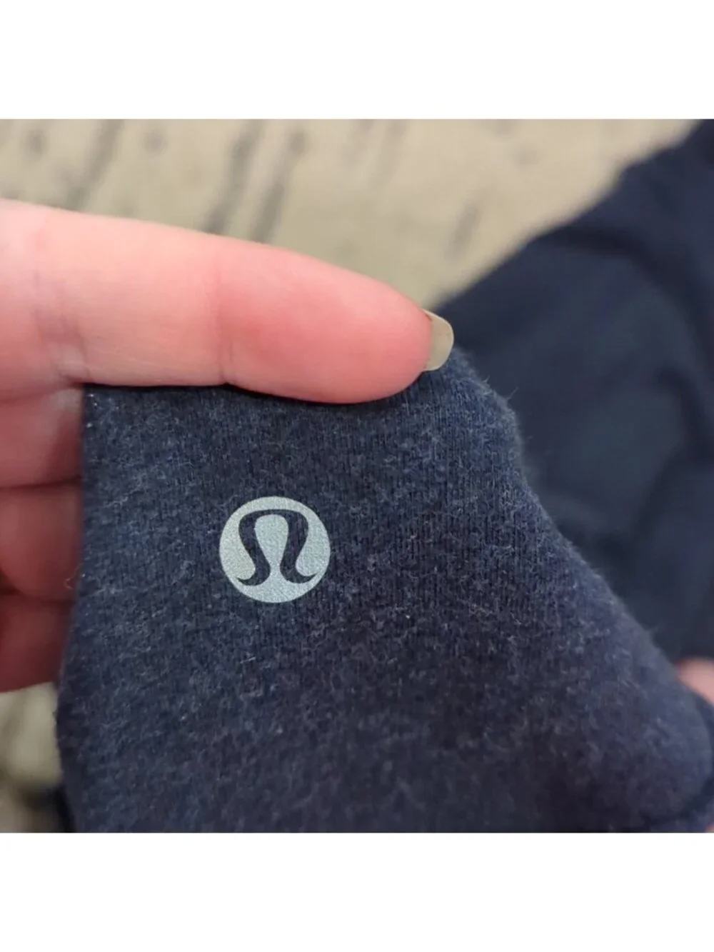 Lululemon Tea Lounge Pullover Heathered Deep Navy